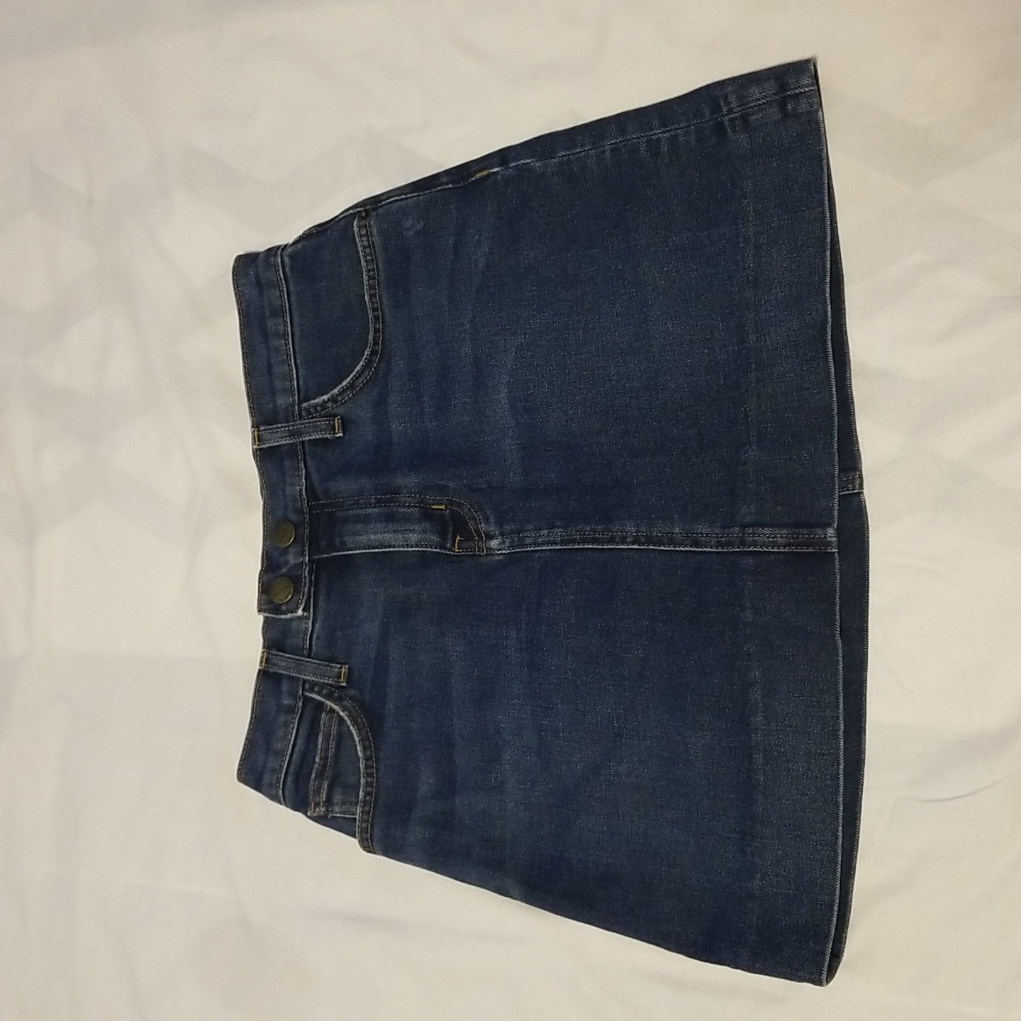 Current/Elliott Denim Mini Skrit Women's Size 27 Color Blue